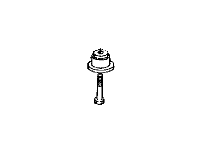 Mopar 4684284 Isolator, Rear Upper