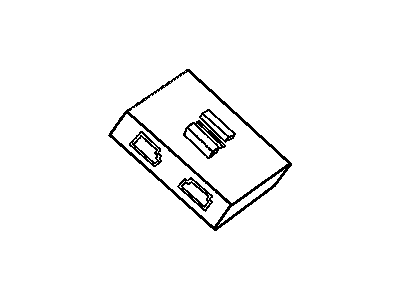 Mopar 5102756AA Passenger Discriminating Sensor