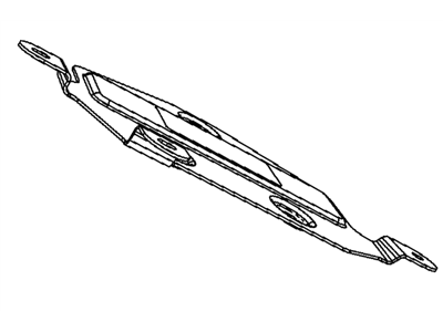 Chrysler 5064627AA BRACKET SATELLITE VIDEO RECEIVER