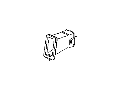 Jeep 55116285AB DUCT Instrument Panel Extension In Board