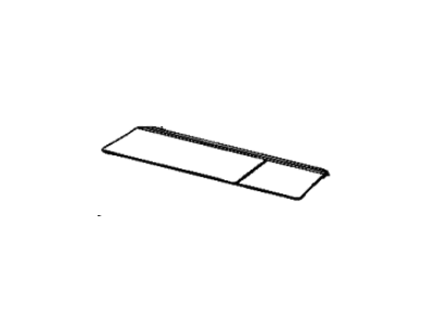Jeep 6JX46TX7AD COVER Cargo Area Gap Hider