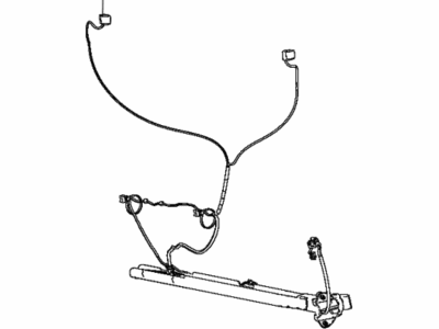 Ram 68254200AE WIRING Rear Door Left