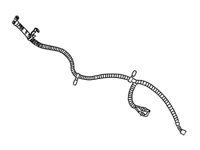 Dodge 52105317AB HARNESS Vacuum Front Axle