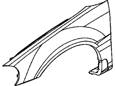 Dodge Stratus Fender - MR535734