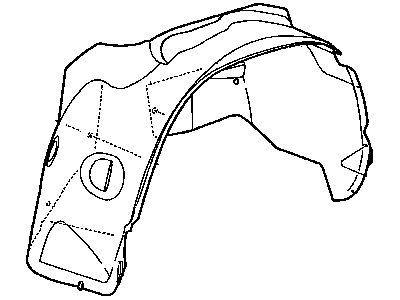 Mopar 4857646AG Shield Splash