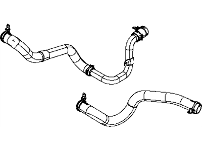 2008 Chrysler Sebring Radiator Hose - 5058998AE