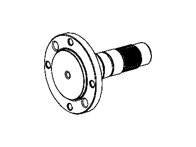 Ram 68161336AA OUTPUT SHAFT Transfer Case