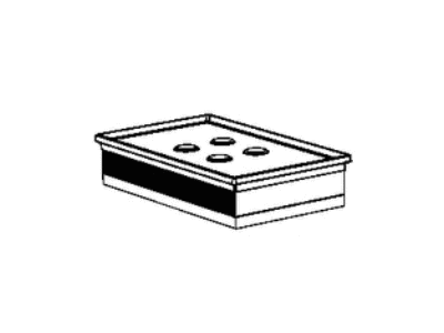 Jeep 68293164AB ELEMENT Air Cleaner