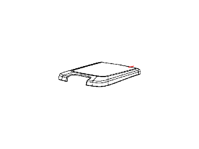 Ram 5NJ86DX9AA LID Armrest Bin