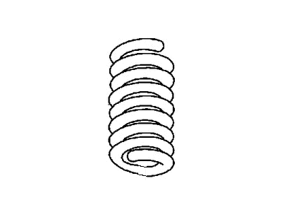 Dodge 52122304AA SPRING Front Coil