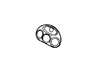 Chrysler QV65LAZAA BEZEL Instrument Panel Center