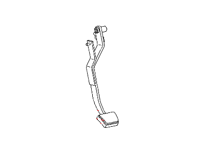 Mopar 52009557AB Pedal And Pad Clutch