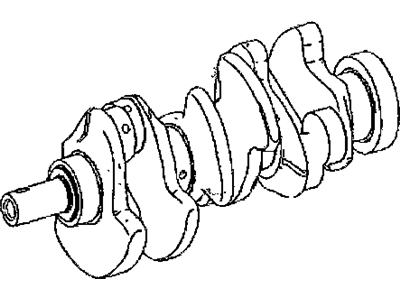 Dodge Crankshaft - 68005554AA