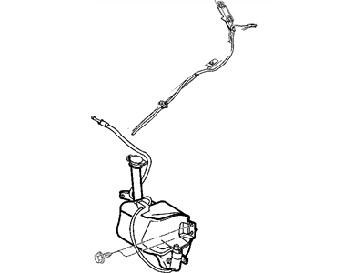 Chrysler 4805242AB HOSE Windshield Washer