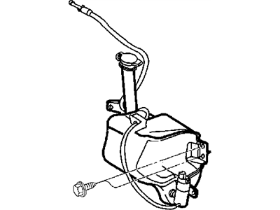 Dodge Intrepid Washer Pump - 55077241AB