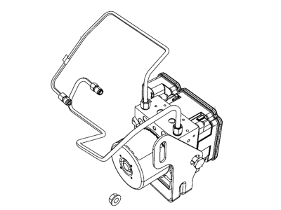 Jeep Grand Cherokee ABS Control Module - 68347118AA