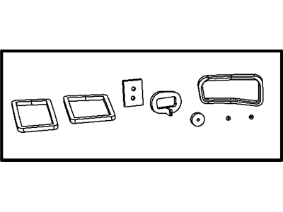 Ram 68197445AA WIRING A/C and HEATER