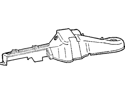 Mopar 4882298 Housing Blower Motor