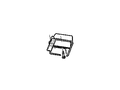 Dodge 55055978AA ADAPTER A/C And Heater Unit
