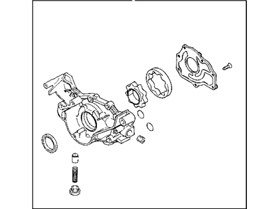 Chrysler MD308627 CASE Oil Pump