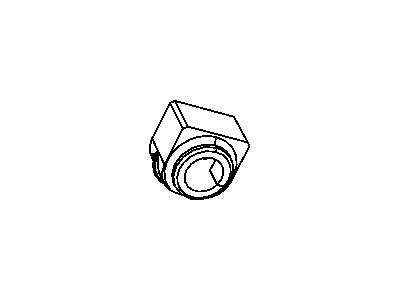 Mopar 4895457AB Stabilizer Bar Isolator, Front