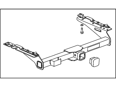 Jeep 82204709 RECEIVER KIT Trailer Tow
