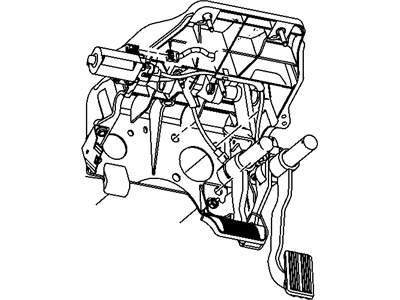 Jeep 68031956AA PAD Pedal