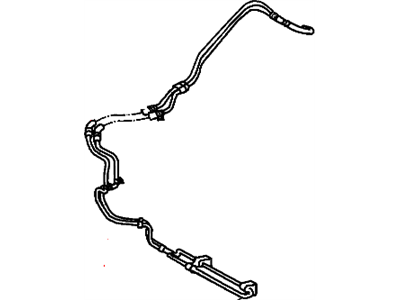 Jeep Compass Power Steering Hose - 5105989AH