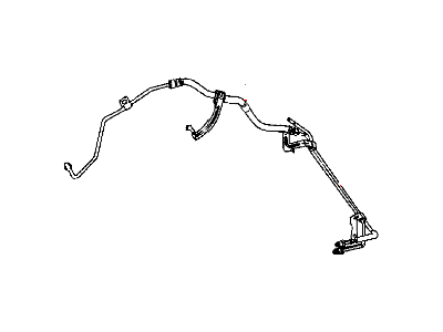 Jeep Compass Power Steering Hose - 5105975AF