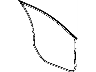 Chrysler 200 Weather Strip - 5074512AC
