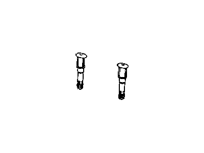Mopar 1UV38DX9AA Headrest Guide, Black, Front