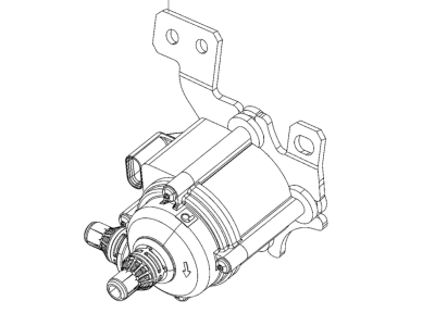 2020 Jeep Compass Water Pump - 68366456AA
