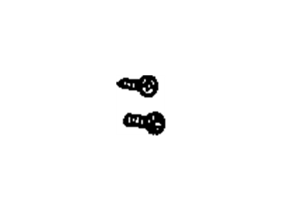 Jeep 6503120 SCREW AND WASHER Button Head Torx