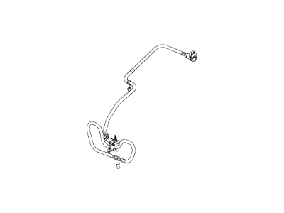 Jeep 68189075AC HOSE Purge