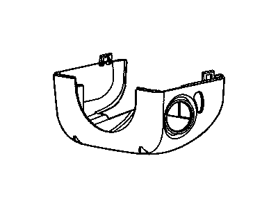 Dodge Viper Steering Column Cover - UC78DX9AA