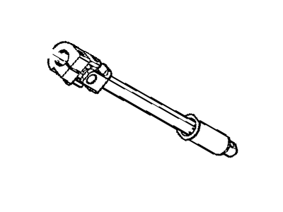 Dodge 5290070AF SHAFT Steering column intermediate