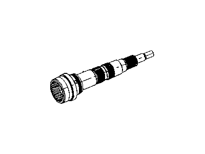 Dodge 68101736AA MAINSHAFT Transfer Case