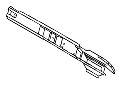 Dodge 5104186AA PILLAR Front Door Lock