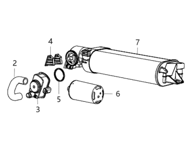 Chrysler Vapor Canister - 68423700AB