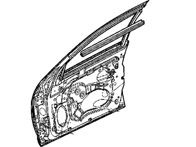 Chrysler 5056222AA CLIP Weatherstrip, Inner