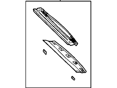 Mopar 4860675AB Rear Header