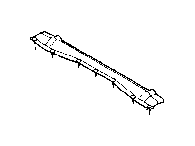 Dodge 52028735AA SEAL Radiator Crossmember