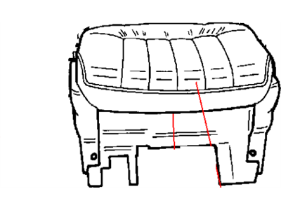 2003 Chrysler Town & Country Seat Cover - ZE421L5AA