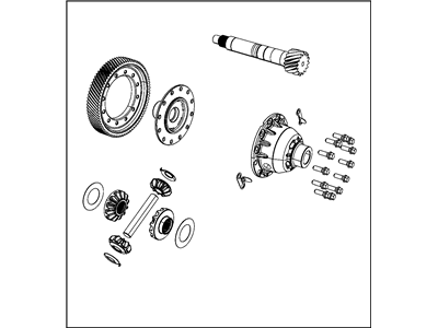Chrysler 4800241AC DIFFERENTIAL PACKAGE