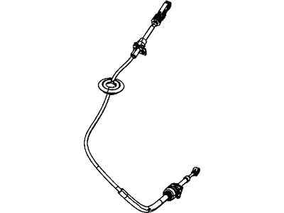 Jeep 68067439AE CABLE Gearshift Control