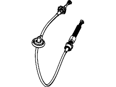 Jeep 68092240AA CABLE TRANSFER CASE SHIFT
