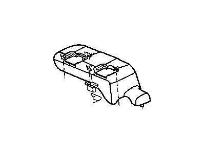 Chrysler TK87WL8AF BEZEL Seat Pivot