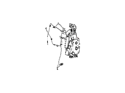 Ram 68030380AA LATCH Sliding Door