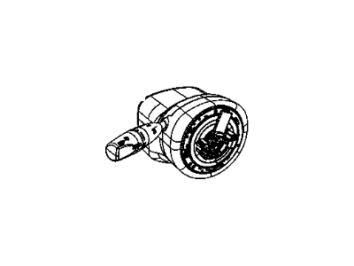 Dodge 1RJ36XDVAG MODULE Steering Column