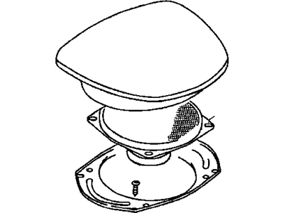 Chrysler MR758639 GRILLE Speaker